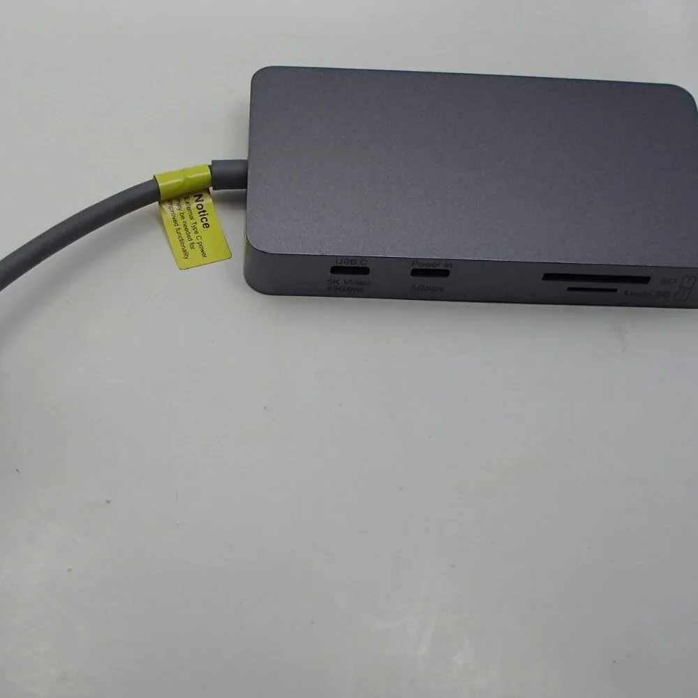 Platinum Dual Usb-C-To-8-Port Hub For Select Apple Macbook